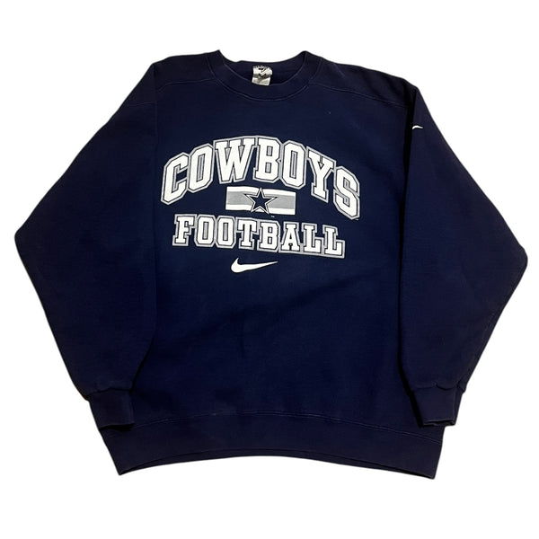 Dallas Cowboys Vintage Nike Crewneck Large