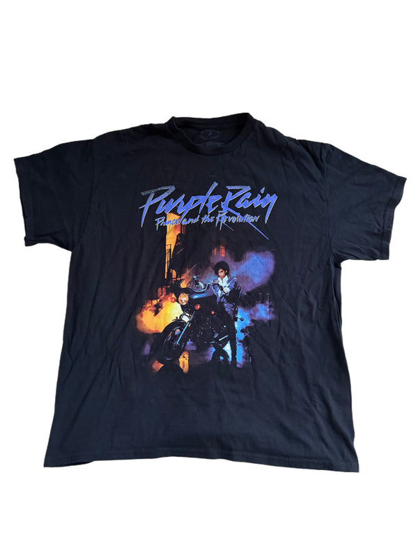 VINTAGE PRINCE PURPLE RAIN GRAPHIC TEE
