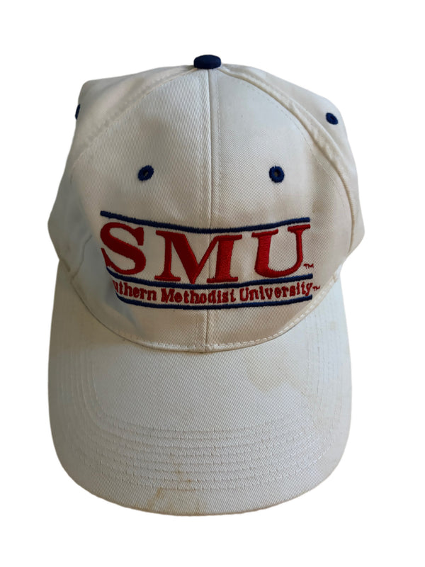 SMU MUSTANGS THE GAME CLASSIC BAR STRUCTURED ADJUSTABLE HAT