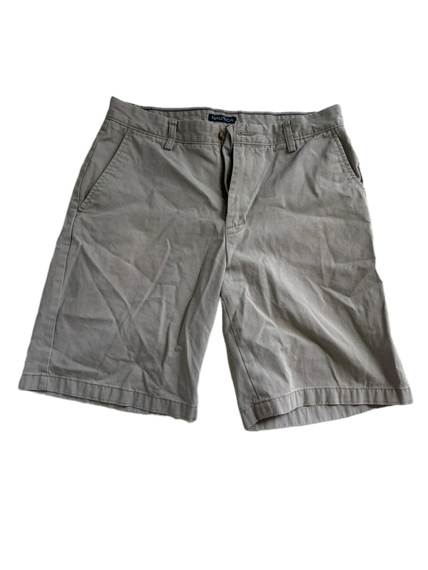 TAN NAUTICA COTTON CHINO SHORTS