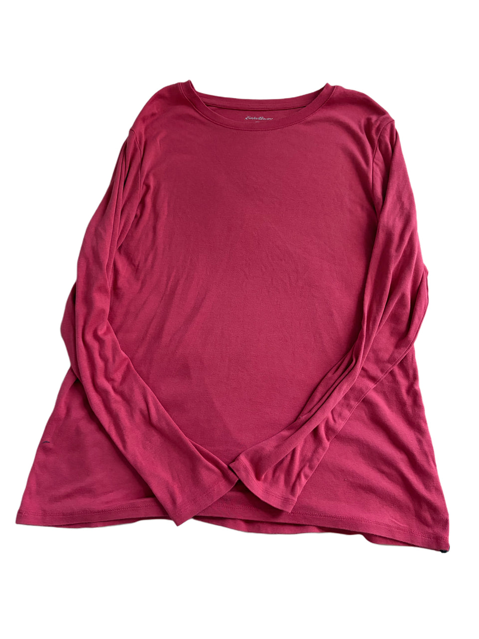BERRY COLOR EDDIE BAUER LONG SLEEVE SHIRT