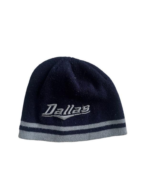 NAVY BLUE DALLAS COWBOYS EMBROIDERED WINTER BEANIE