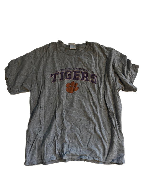 GREY CLEMSON UNIVERSITY TIGERS SHIRT