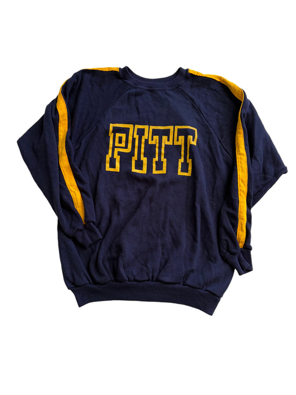 VINTAGE UNIVERSITY OF PITTSBURGH PANTHERS COLLEGIATE SWEATER