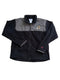 VINTAGE BLACK AND GREY WASHINGTON REDSKINS FULL ZIP FLEECE