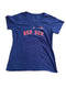 WOMEN'S NAVY BLUE MAJESTIC ANDREW BENINTENDI BOSTON RED SOX JERSEY SHIRT