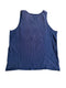 DELTA PRO WEIGHT SAN DIEGO CALIFORNIA LICENSE PLATE GRAPHIC NAVY BLUE TANK TOP