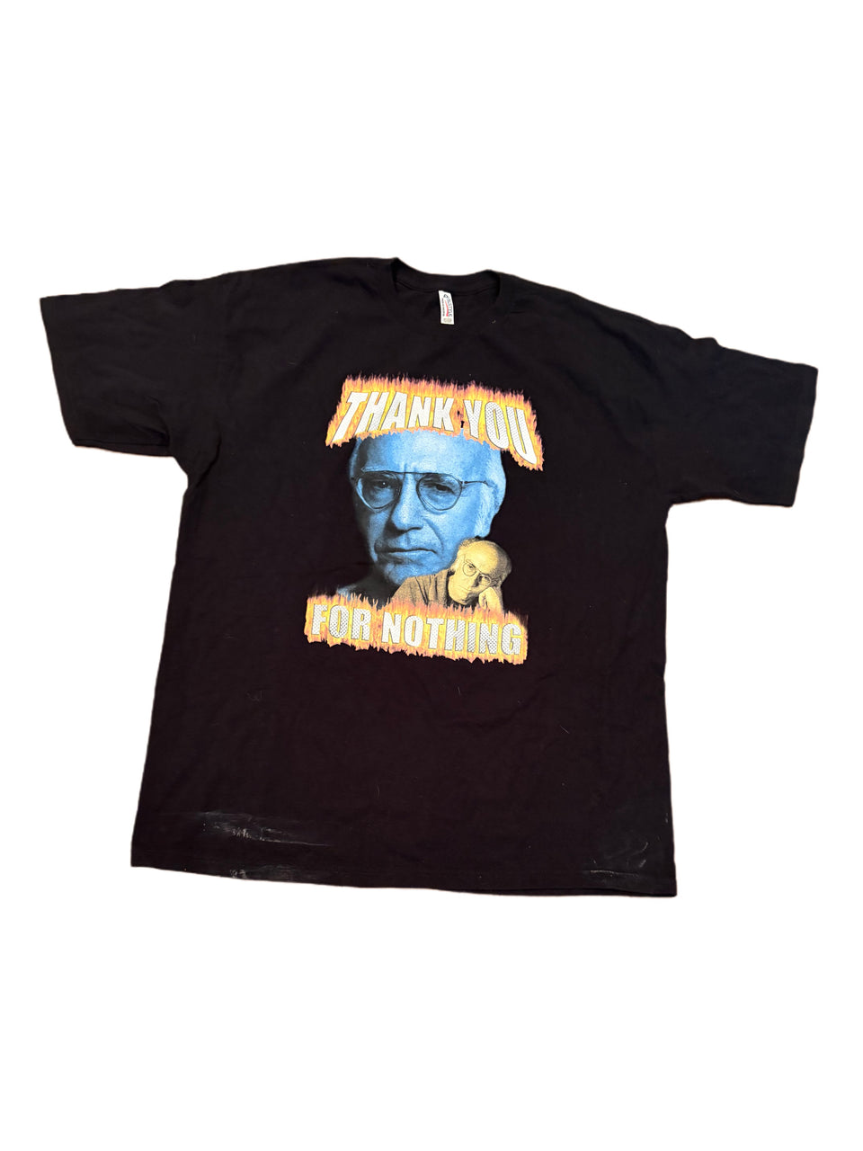 BETTER GIFT SHOP THANKYOU FOR NOTHING LARRY DAVID CURB GRAPHIC SHIRT