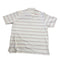 WHITE STRIPED UNDER ARMOUR PLAYOFF POLO
