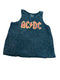 CHARCOAL GRAY VINYL ICONS AC/DC TANK TOP