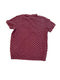 LEVI'S BURGUNDY POLKA DOT SNOWFLAKE POLO