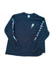 BLACK LONG SLEEVE RIPNDIP BOB ROSS PAINTING LORD NERMAL GRAPHIC SHIRT