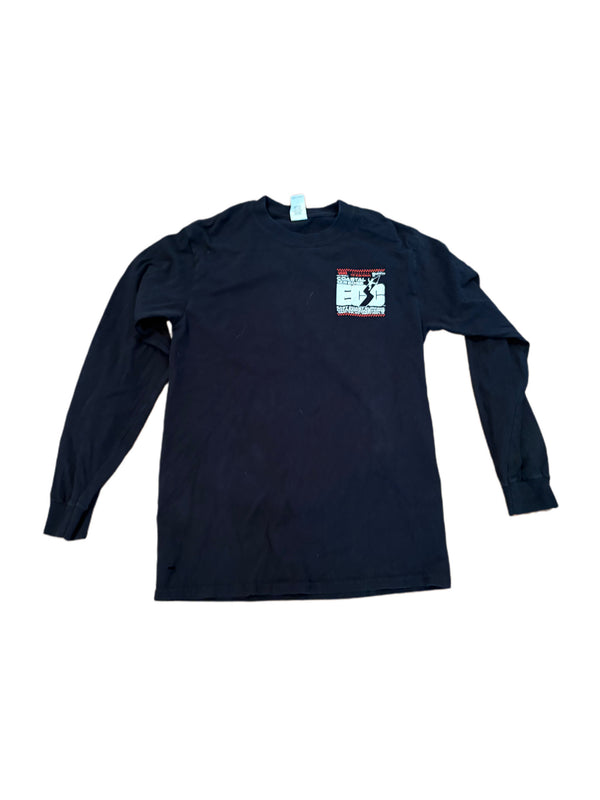 BLACK LONG SLEEVE 2019 COASTAL EDGE EAST COAST SURFING CHAMPIONSHIP VIRGINIA BEACH GRAPHIC SHIRT