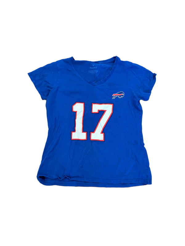 WOMEN'S JOSH ALLEN #17 BUFFALO BILLS JERSEY SHIRT