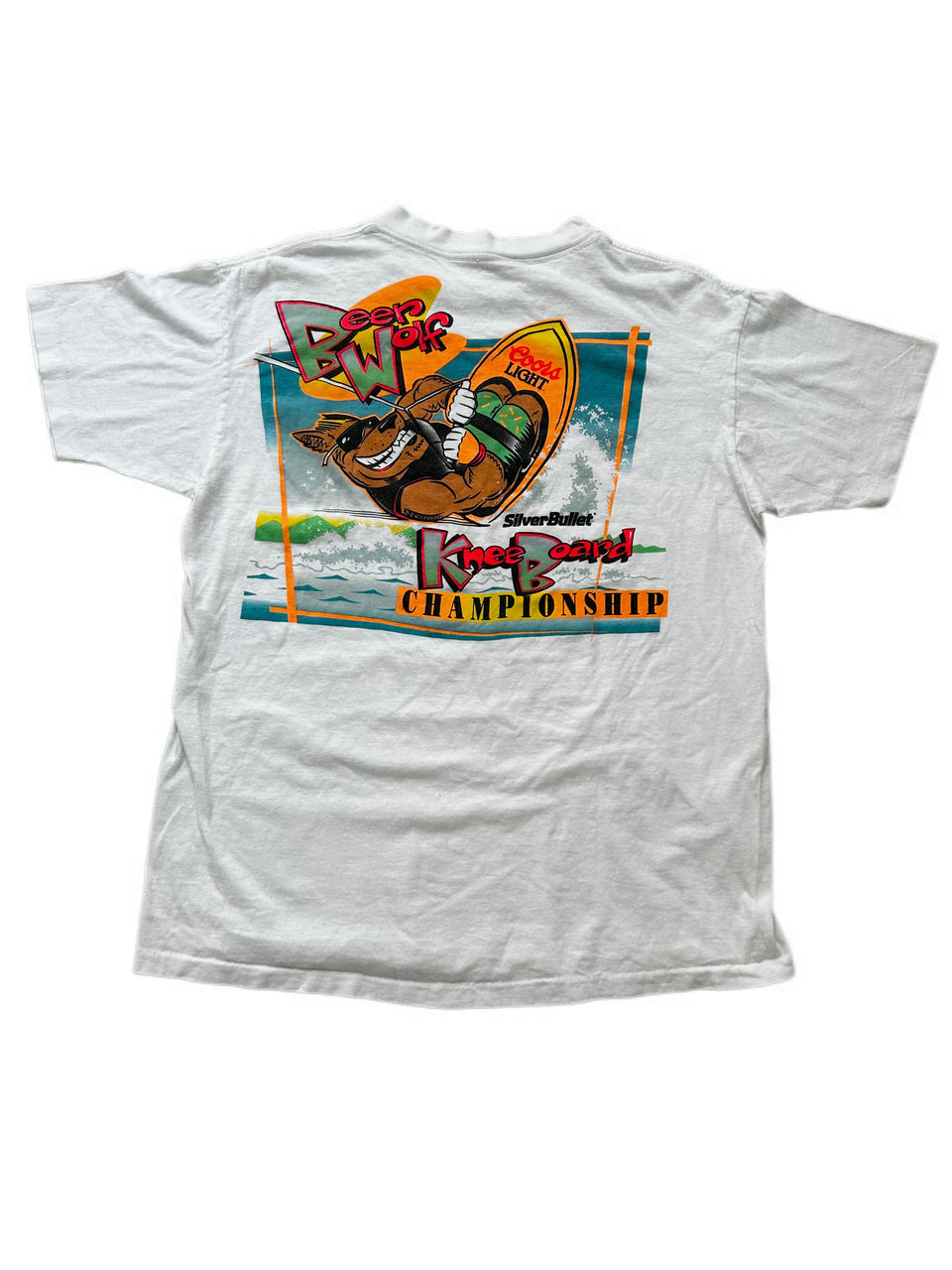 Vintage Coors Light Beer Wolf Tee