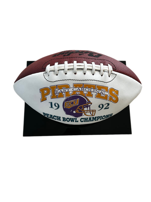 1992 ECU PIRATES PEACH BOWL CHAMPIONS LIMITED EDITION BADEN FOOTBALL