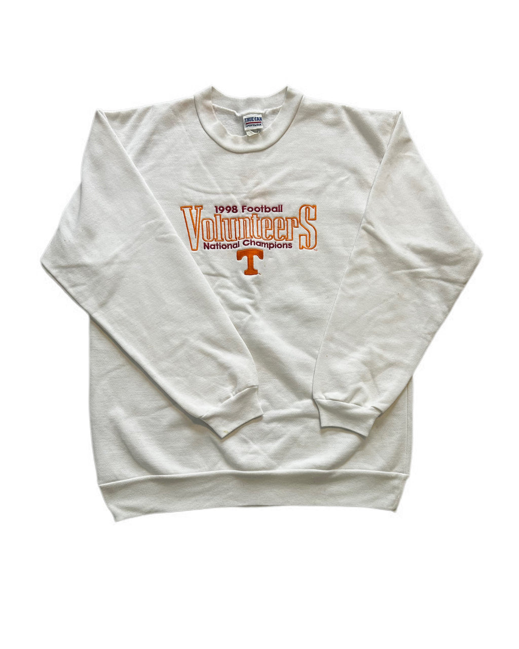 VINTAGE 1998 TRUE FAN SPORTSWEAR NATIONAL CHAMPIONSHIP EMBROIDERED