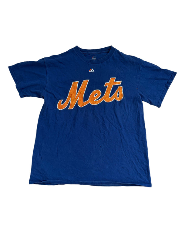 MAJESTIC NEW YORK METS DAVID WRIGHT #5 JERSEY SHIRT